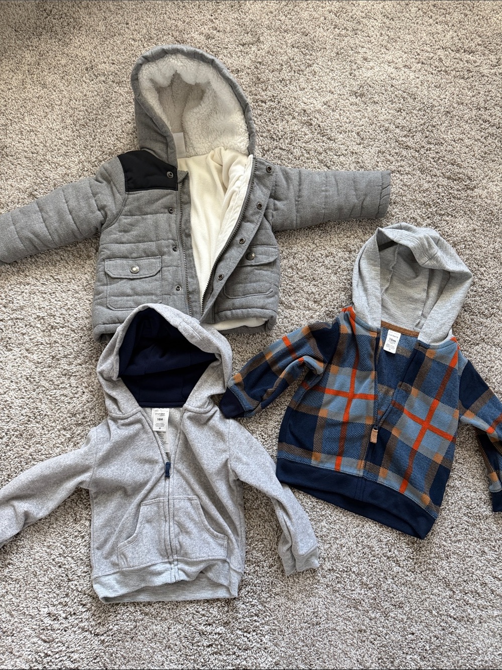 18 Month Jacket (3) Bundle